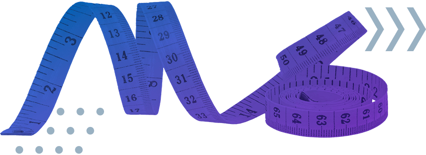 measuring tape graphic