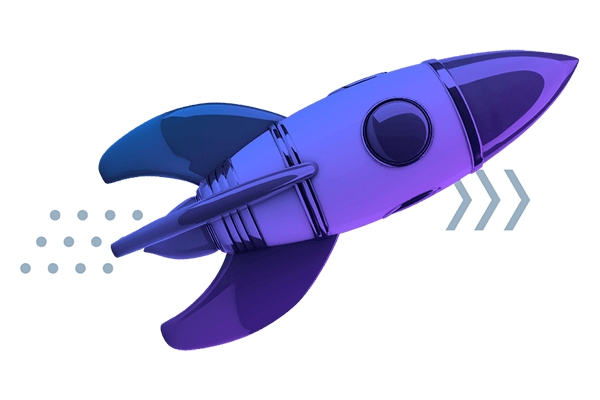 rocketship graphic